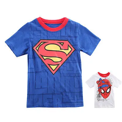 2016 летняя одежда для маленьких мальчиков футболка с коротким рукавом и круглым