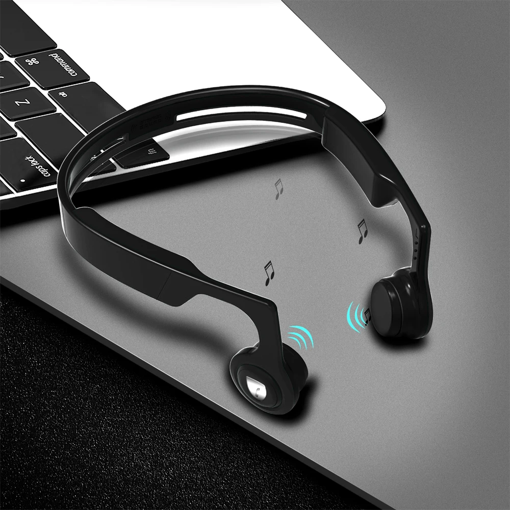 ALWUP беспроводные наушники Bluetooth костная проводимость Спортивная стерео