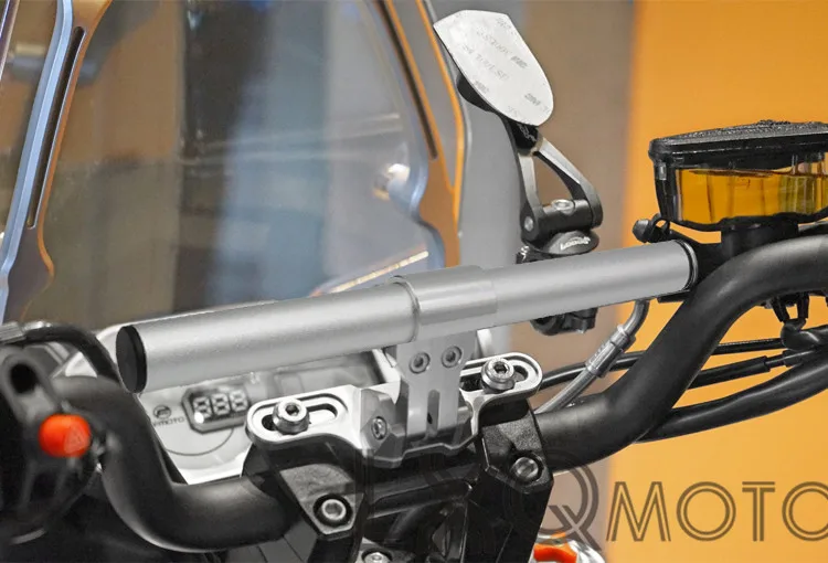 LXQ Мотоцикл CNC алюминиевый руль велосипед GPS Держатель для HONDA Crosstourer 1200 NC700X NC750X DCT