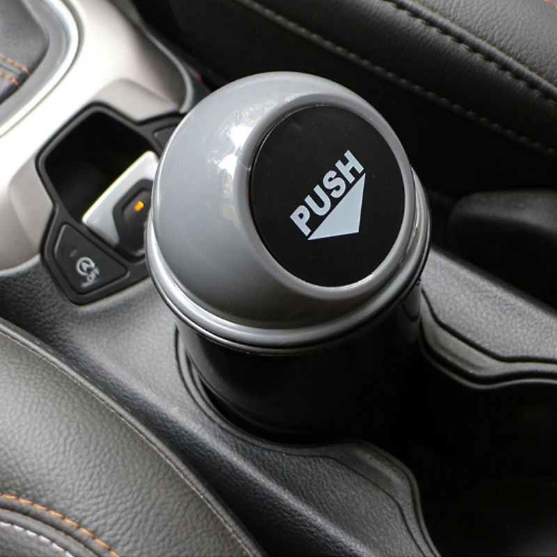 Car ABS Trash Can Garbage Dust Door Storage Barrel Box for Hyundai SOLARIS Verna IX25 IX35 IX45 Sonata 8 Elantra Accessories | Автомобили