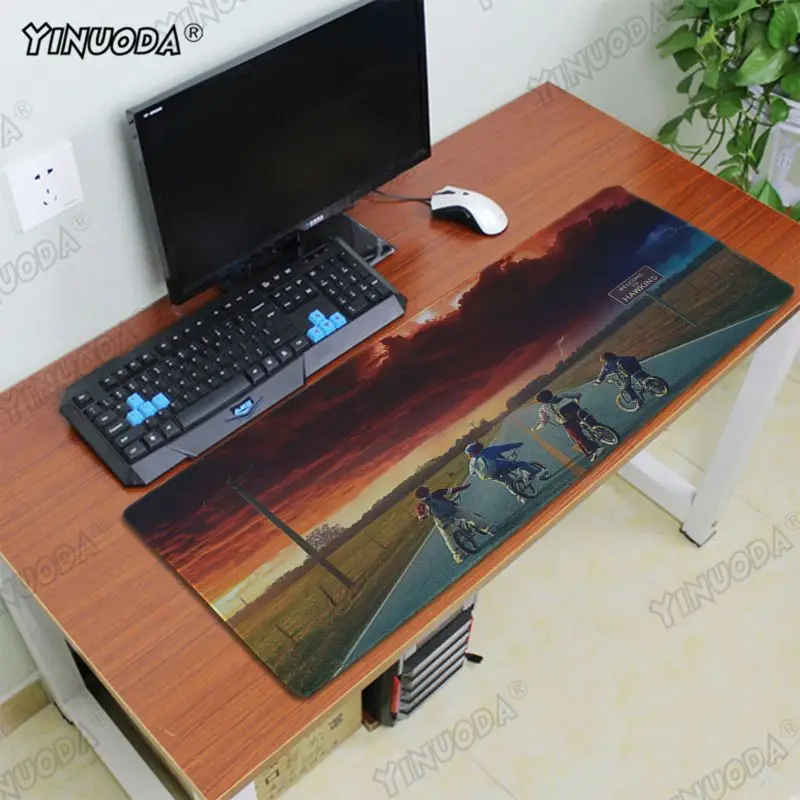 Игровой плеер Yinuoda Stranger Things резиновый коврик для мыши настольного ноутбука