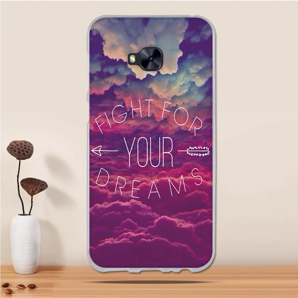 Мягкий тонкий чехол с 3d рисунком для Asus Zenfone 4 Selfie Pro ZD552KL силиконовый телефона ZD552KL|Бамперы| |
