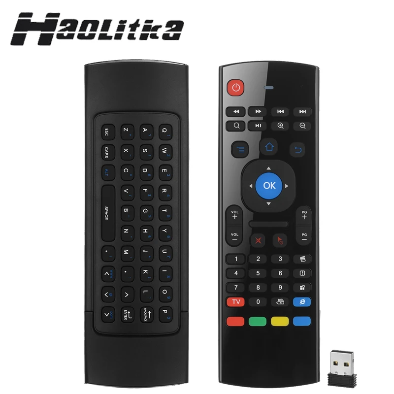 MX3 Backlight 2.4G RF Wireless Keyboard Controller Remote Control Air Mouse for Smart Android TV Box mini PC HTPC Projector |