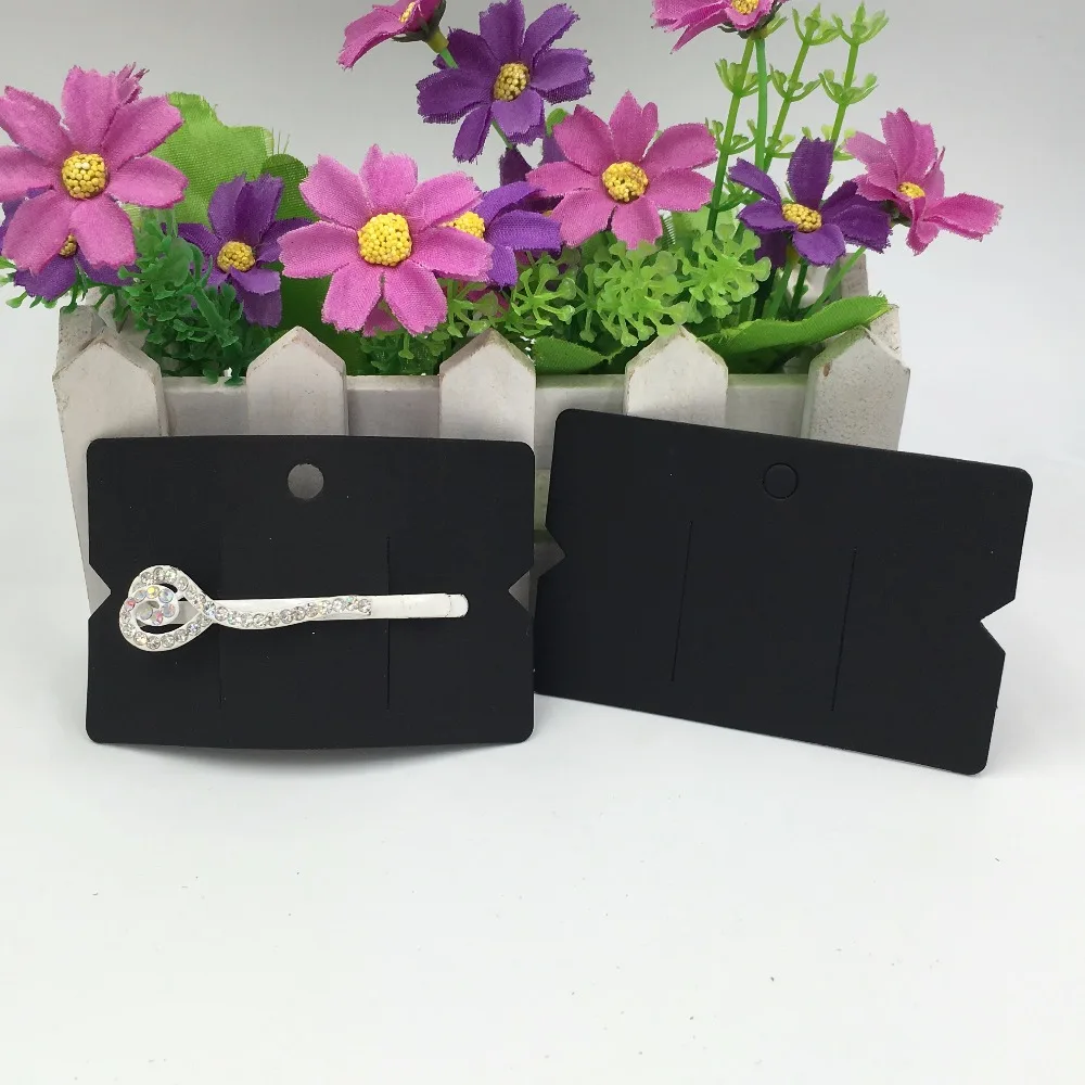 200 шт. бумажные карты для волос заколки аксессуары с картами | Украшения и