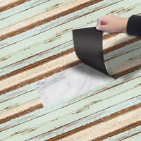 New PVC Self-adhesive Floor Glue-free Cement Wall Stickers Floor Renovation Home Waterproof Floor Stickers Mat Home Decoration