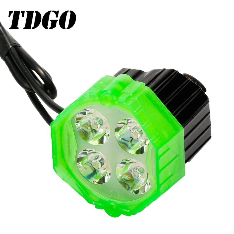 TDGO 2 шт светодиодные мотоциклетные фары 12 V светодиодный мото-прожектор Мотоцикл
