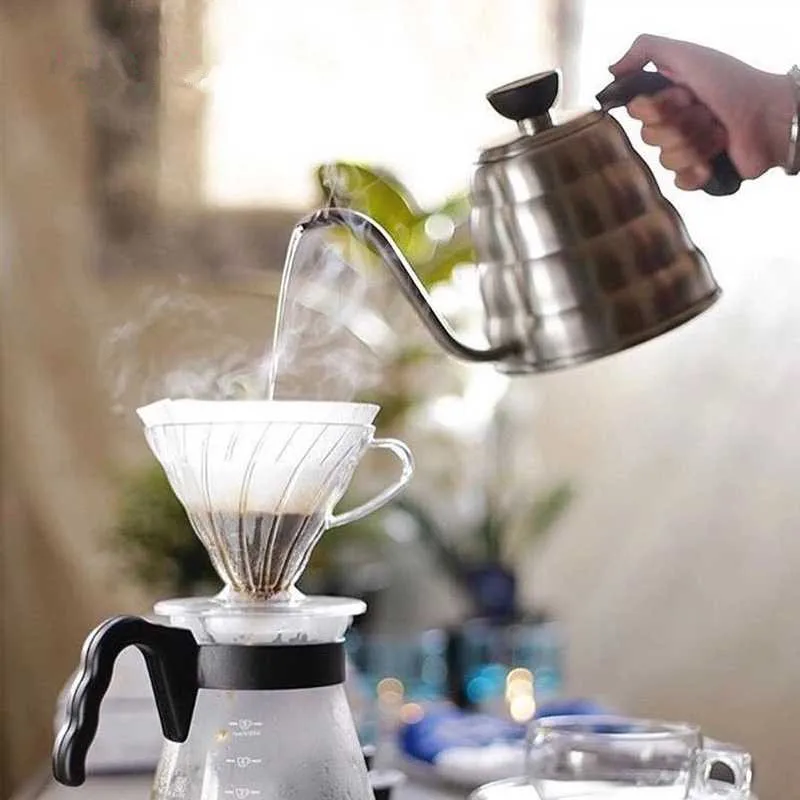 V60 ручной капельный кофе фильтр смолы залить над кофе капельница бумажный конус капельные фильтры бариста кофе заваривания умный капельница 101/102