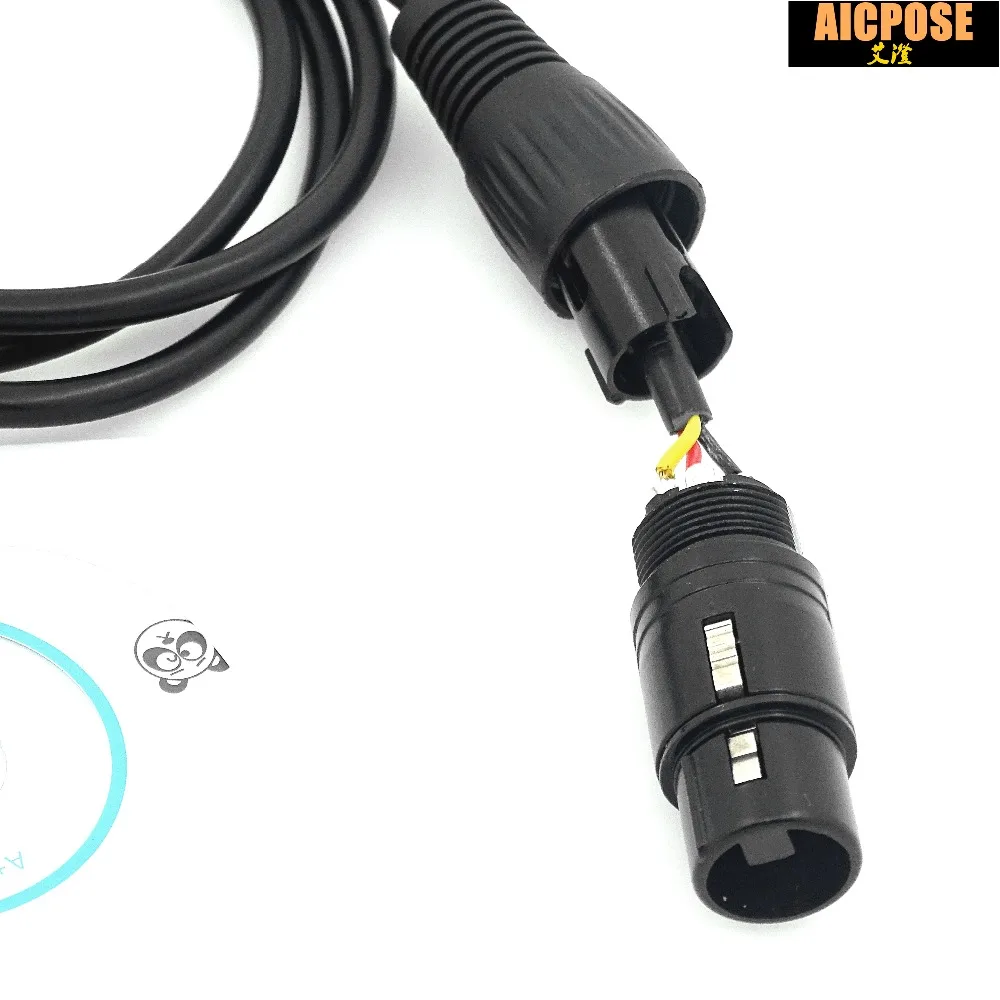 10 шт. USB к DMX интерфейсному адаптеру LED DMX512 компьютерный ПК контроллер освещения