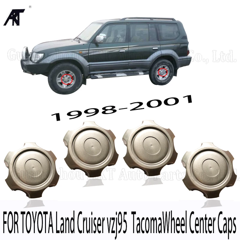 4 шт./лот колесная Центральная Крышка для Toyota Prado 2700 3400 VZJ95 1998-2002 Крышка Ступицы 42603-35630 4260335630