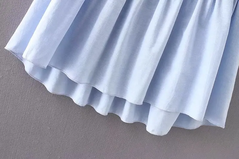 Женские Элегантные трепал блузка с v-образным вырезом сзади галстук-бабочка без