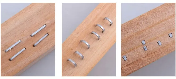 Мощный 3 полосный штапельный пистолет ручной кодовый для ногтей прочный u