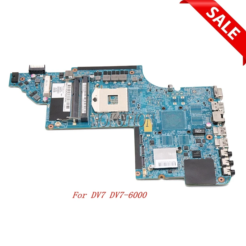 

NOKOTION for HP pavilion DV7 DV7-6000 laptop motherboard 665993-001 hm65 GMA HD3000 DDR3 Main board