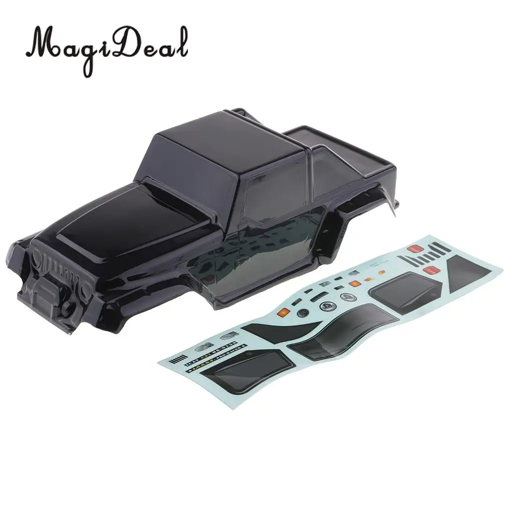 MagiDeal 1/10 Прочный пластиковый корпус 250 мм Колесная база для осевой SCX10 D90 RC модели грузовиков джипов