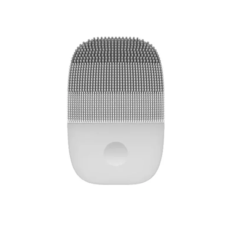Gray Xiaomi inFace электрическая глубокая Чистящая Щетка массажная Соник для мытья лица IPX7 водостойкое Силиконовое очищающее средство для лица Уход за кожей - Цвет: Gray