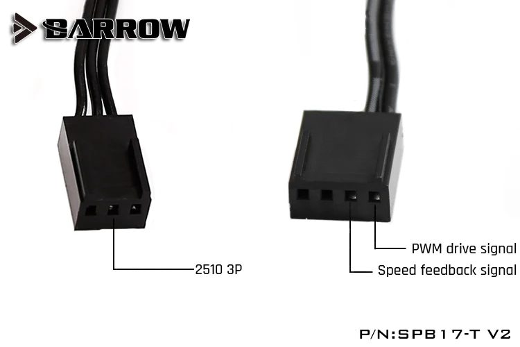 Курган SPB17-S-V2, 17 Вт насосы с ШИМ, LRC 2,0, DDC серии, металлический корпус, ручной и ШИМ контроль скорости водяного охлаждения