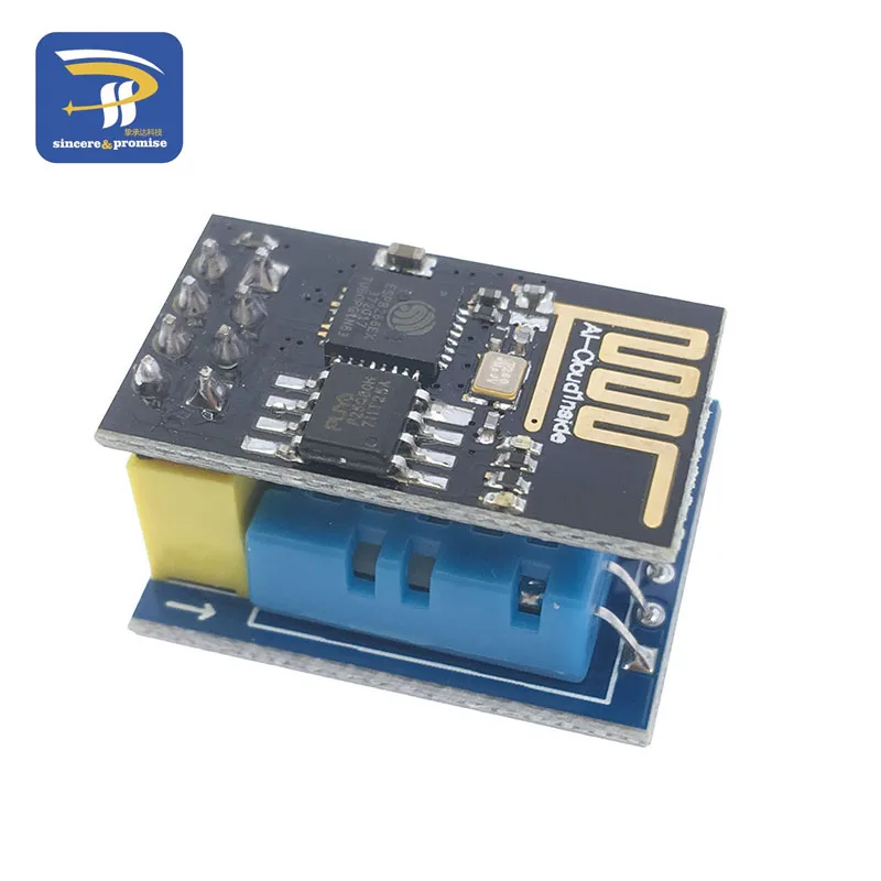 ESP8266 5 в Wi-Fi Релейный Модуль DS18B20 DHT11 RGB светодиодный пульт управления, умный дом, пульт дистанционного управления, телефонное приложение, ESP-01S