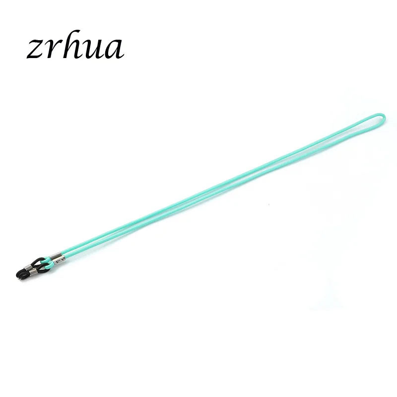 ZRHUA 1 шт., яркие цвета, эластичные силиконовые ремешки для очков, цепочка для солнцезащитных очков, противоскользящие веревки для очков
