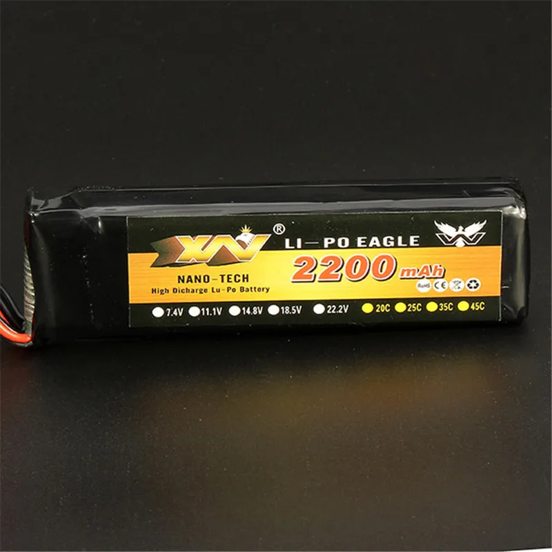 Аккумуляторная батарея YW 11 1 V 2200MAH 8C Lipo для передатчика WFLY JR Walkera FS | Игрушки и хобби