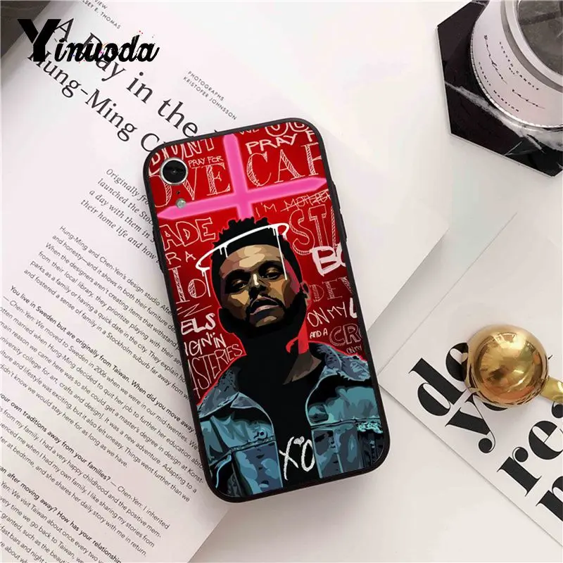 Yinuoda в выходные дни, мягкий чехол для телефона из ТПУ с узором Starboy для iPhone 8 7 6 6 S Plus X XS MAX 5 5S SE XR 10 чехлов