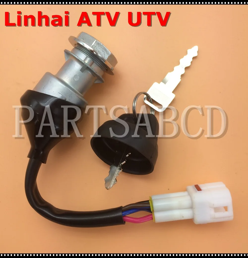 Linhai 250CC 260CC 300CC ATV Quad UTV ключ зажигания запчасти|300cc atv|atv quadatv parts |