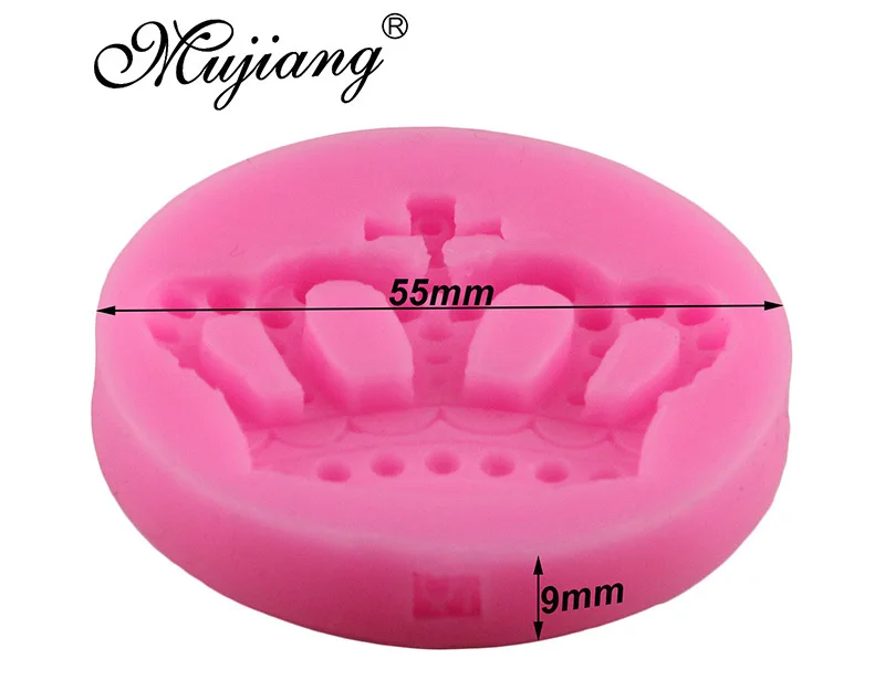 3D Imperial Crown Silicone Cake Molds Fondant Cake Decorating Tools Gumpaste Chocolate Fimo Clay Candy Moulds XL150