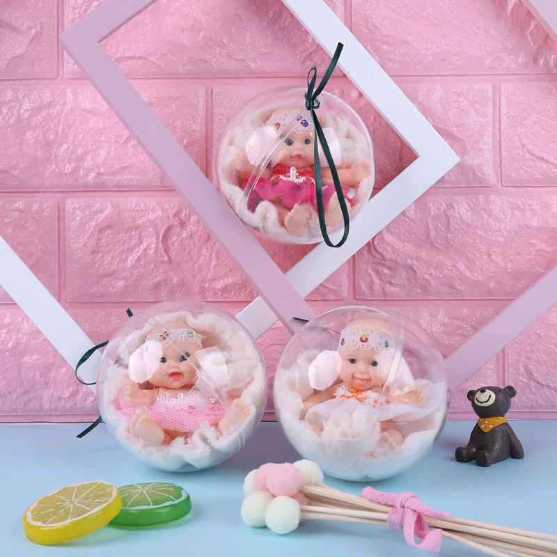 Реалистичные куклы прозрачный шар мечты подарок 4 дюйма игрушка из мягкой