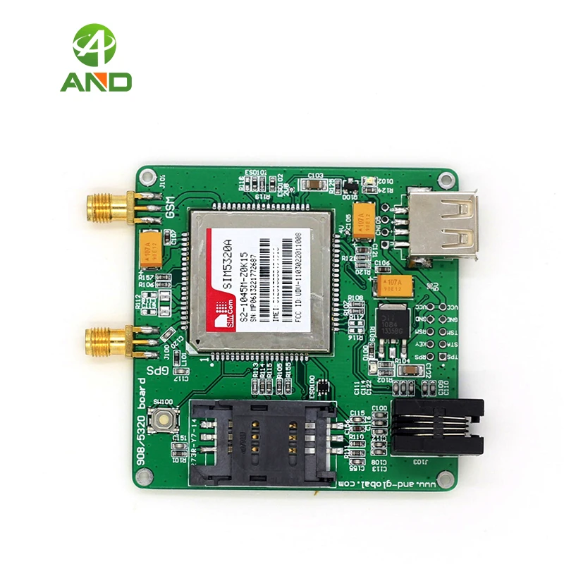DHL/EMS SIM5320A Evaluation board WCDMA GPS module KITS 2G 3G cell network kits 850/1900MHz | Электронные компоненты и