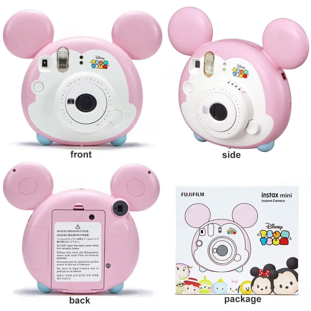 Фотокамера Fujifilm Instax Mini Tsum Intant с зеркалом для селфи и крупным планом подарок на