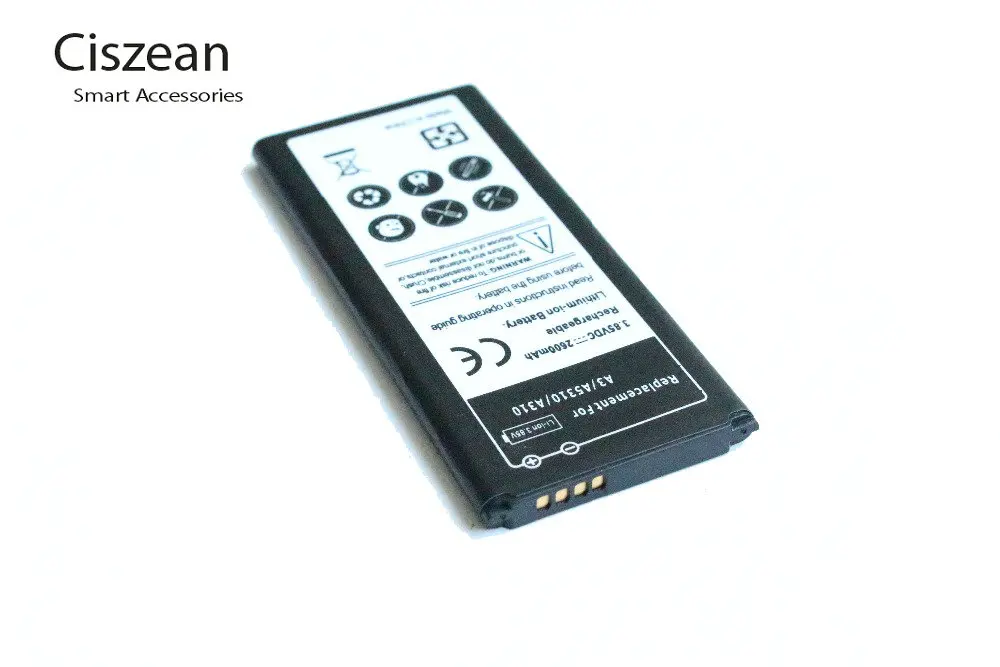 Ciszean 1x2600mAh EB BA310ABE/EBBA310ABE запасная литий ионная батарея для Samsung Galaxy A3 2016 Edition A310 A310F