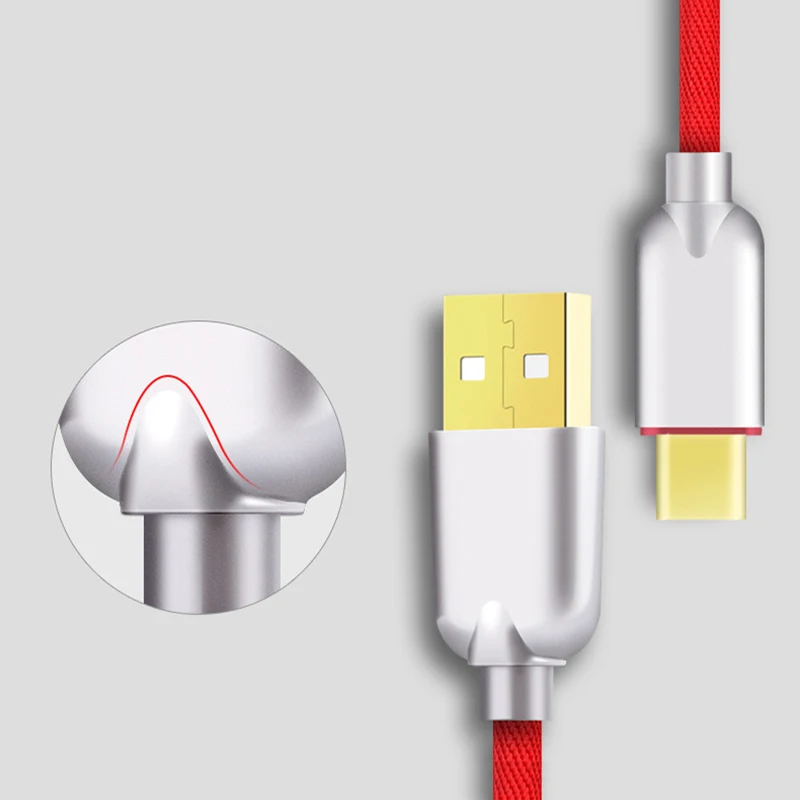Thbelieve 5V 2A USBC кабели 1 м кабель для зарядки Huawei USB C синхронизации данных зарядный