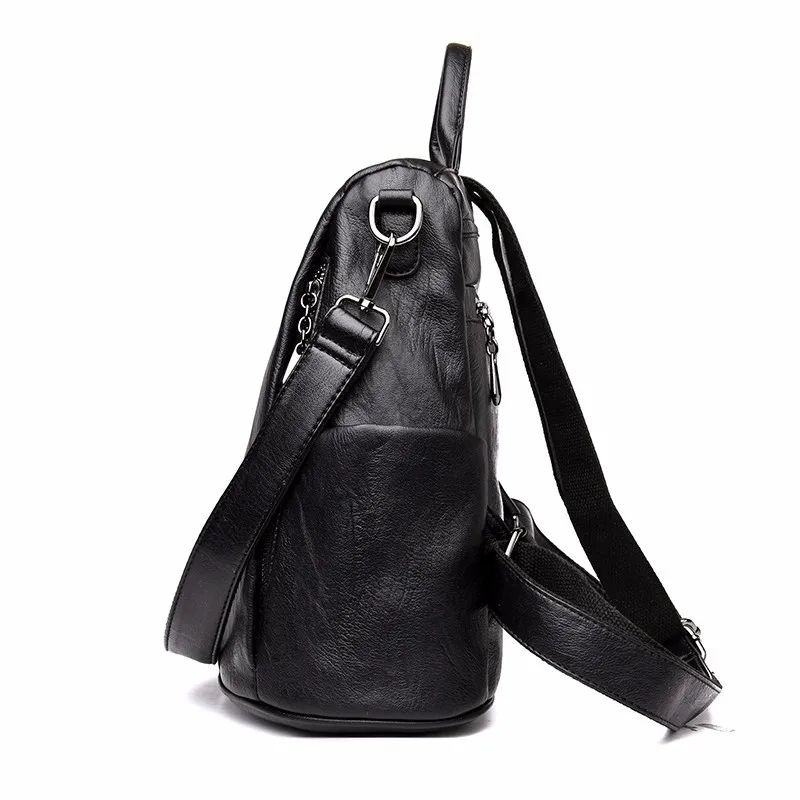 Женские кожаные рюкзаки Sac A Dos, женский рюкзак, школьные сумки для девочек, для путешествий, Большой Вместительный рюкзак, повседневный рюкзак, новинка