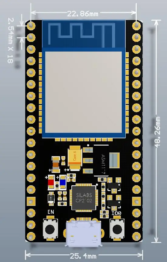 ESP32 макетная плата WiFi+ Bluetooth DI MINI esp32s 38pin/30pin