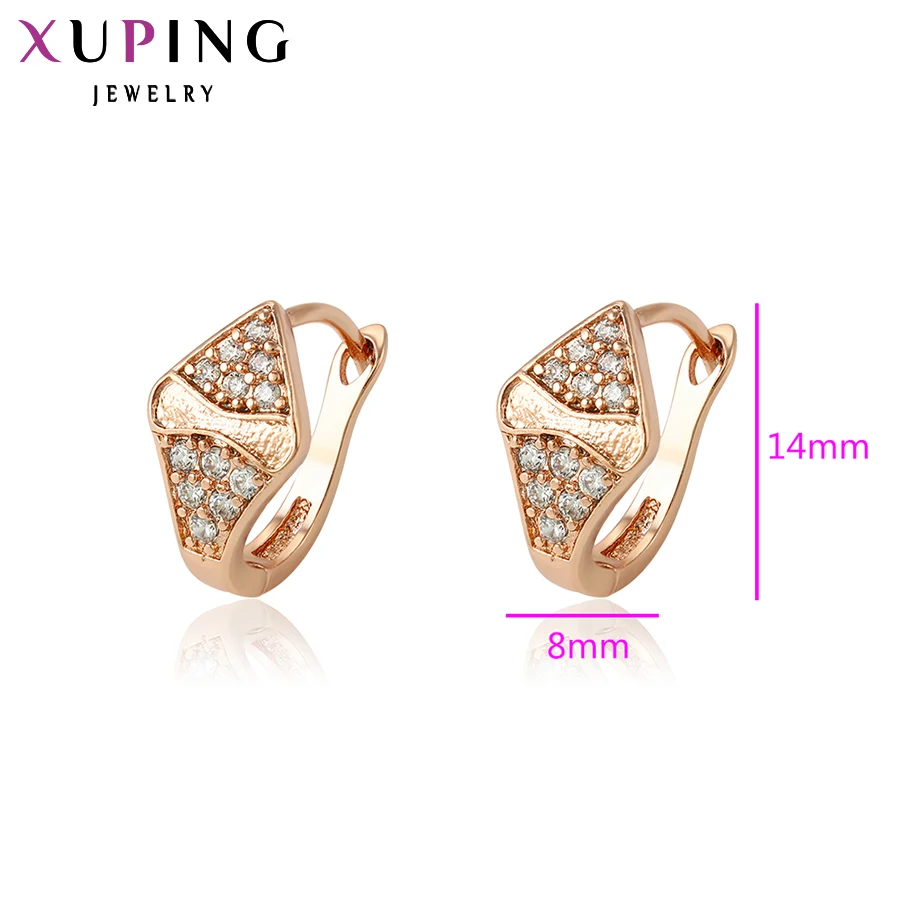 Мода Xuping серьги Горячие продажи очаровательные ювелирные изделия Позолоченные