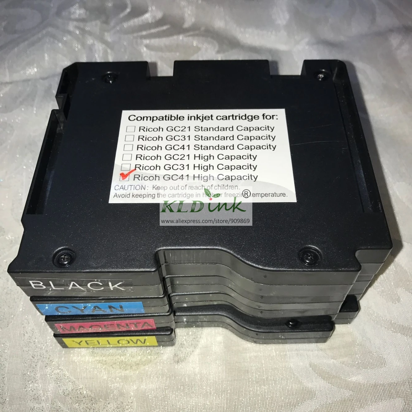 GC41KH GC41CH GC41MH GC41YH окрашенная искусственная краска для принтера IPSiO SG3110 SG3100|ink