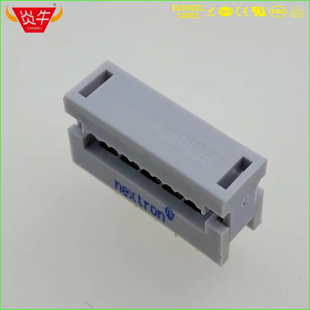 Фонарь 2 54 мм шаг 2*5P 10 контактный разъем разъемы IDC ISP JTAG HEADER для плоского
