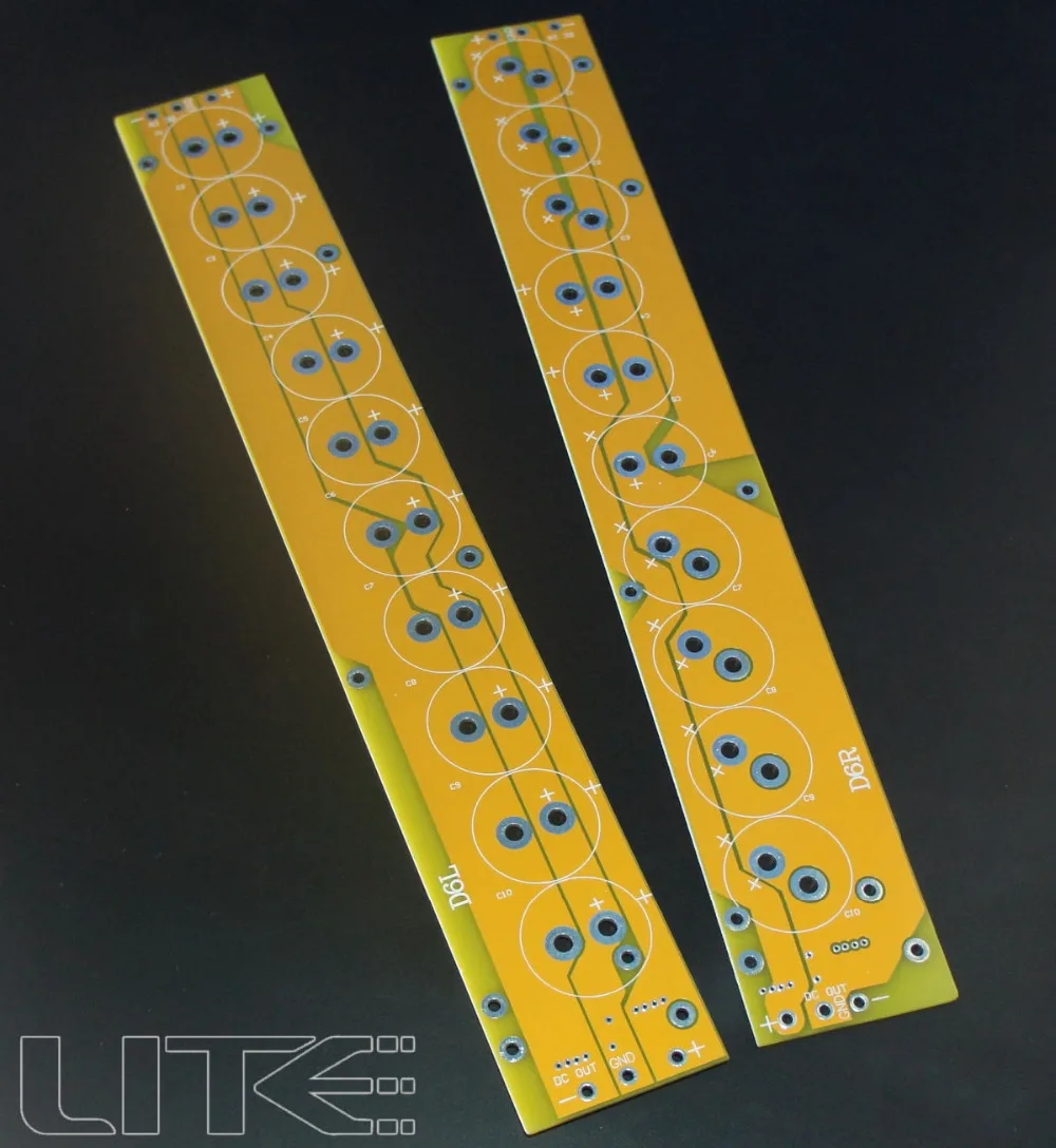 

LITE 1 пара D6 усилитель PCB силовой фильтр электролитическая пустая плата PCB