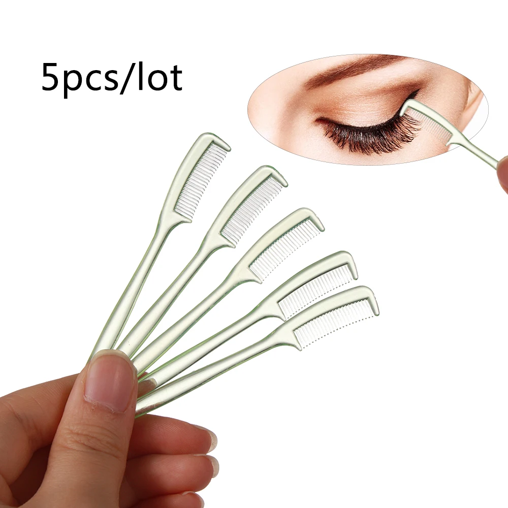 Случайный цвет 1 набор пластиковые ресницы для бровей Стайлинг передние волосы