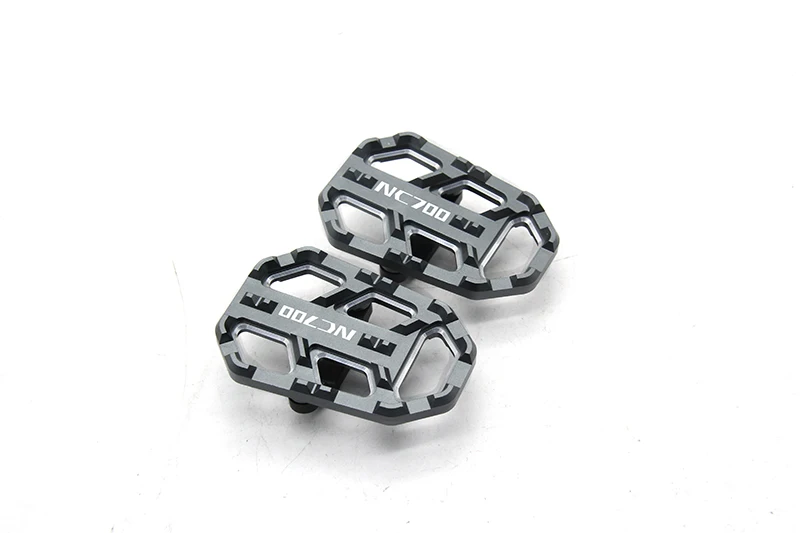 Titanium NC700 CNC Алюминий подножки опорные подножки для Honda NC700X NC700S 2012- NC750X NC750S - Цвет: Titanium NC700