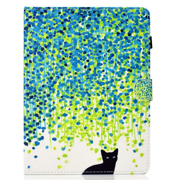 Black.Cat Чехол для планшета из искусственной кожи с милой подставкой, 6 дюймов, 7,0 дюймов, универсальный чехол для PocketBook 622, 623, 6 дюймов, чехол для чтения электронных книг s - Цвет: Black.Cat