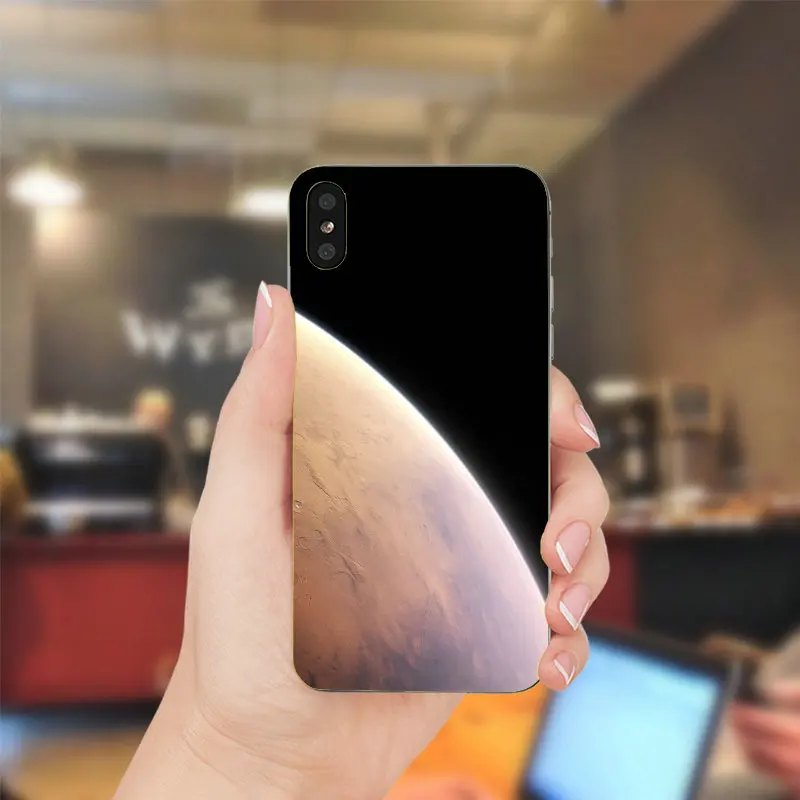 Mars Space мягкие ТПУ Силиконовые чехлы для мобильных телефонов iPhone X XR XS Max 8 плюс