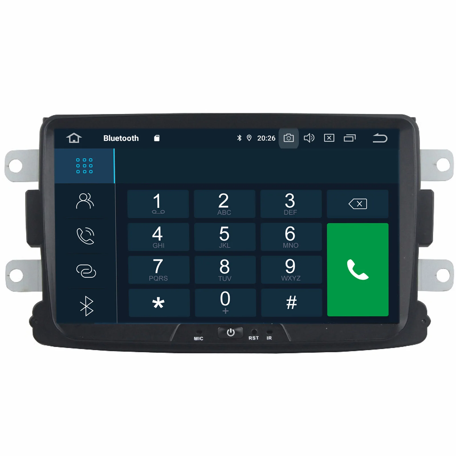 Автомобильный приемник COIKA PX6 с 8 &quotAndroid 9 0 GPS радио для Renault Duster Sandero Logan Lada Dacia 4 Гб + 64