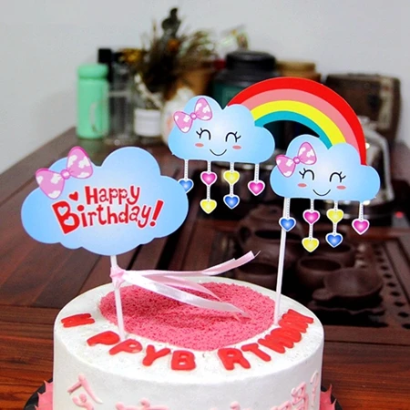 Темно-синий 1 компл./лот Baby Shower вечерние украшения для мальчиков и девочек Дети сувениры с днем рождения Бэтмен для капкейка-с Микки Маусом и Минни Маус комплект Мышь торт Топпер - Цвет: Темно-синий