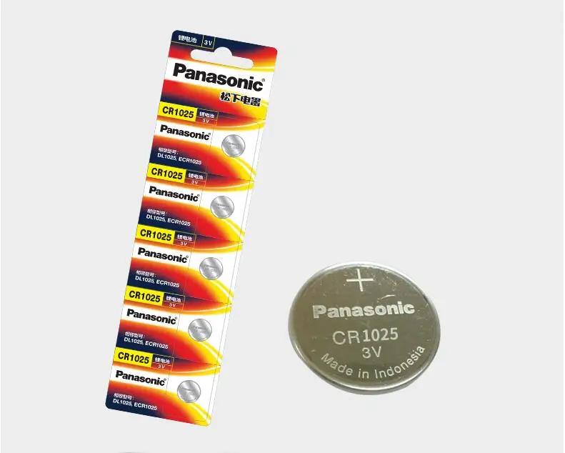 10 шт./лот новый оригинальный Panasonic CR1025 CR 1025 3V литиевая батарейка батарейки|cr 1025|coin