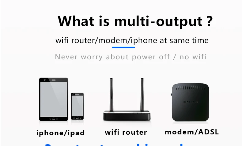 Wi-Fi роутер ip-камера UPS резервная батарея источник бесперебойного питания DC портативный 5 в 9 в 12 В 1A мини UPS для видеонаблюдения