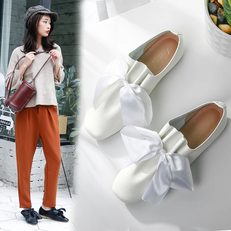 Брендовая обувь из натуральной кожи в винтажном стиле Мокасины Туфли Женские