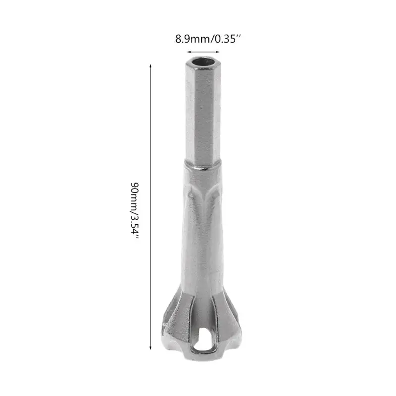 

Steel Manual Wire Twisting Tool Cable Connector Wires Stripper Twister For Power Drill Drivers 4-6 Square