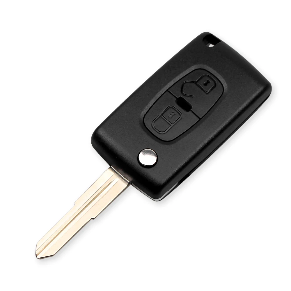 Dandkey для Peugeot 4007 ET 4008 Citroen C Crosser C4 Aircross Key 2 кнопки ФОБ чехол|Ключ от авто| |