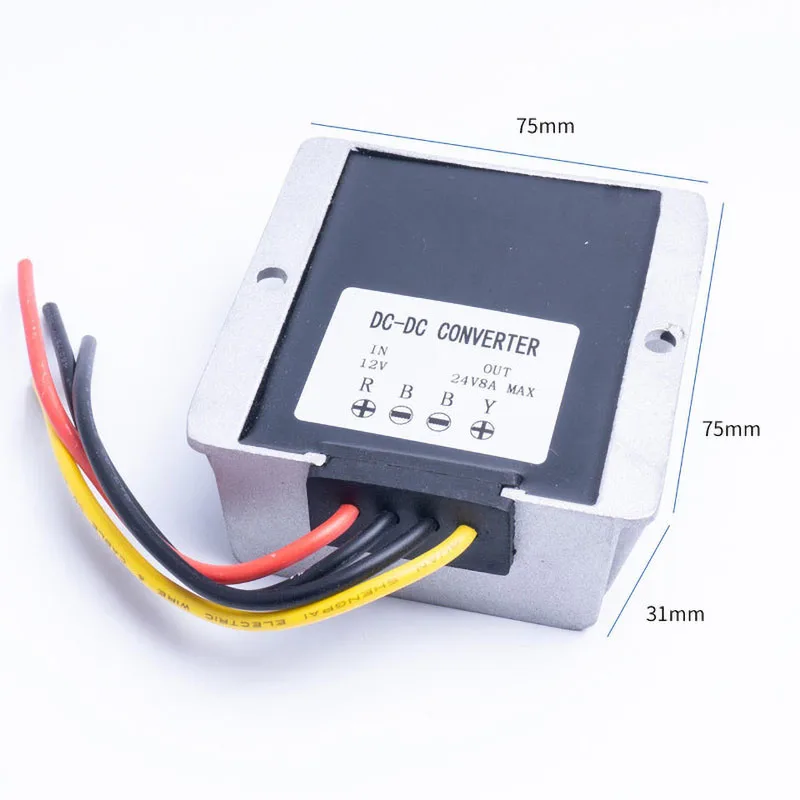 12V TO 24V 8A DC 12 V TO 24 V 3A 5A 8A 10A 12A 15A DC power высококачественный преобразователь понижающий регулятор постоянного тока для Automot - Цвет: 12V TO 24V 8A