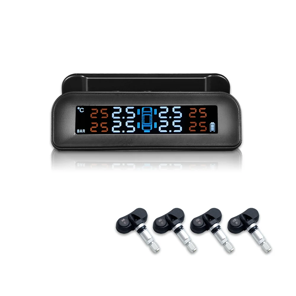 Riboton C260 система контроля давления в шинах беспроводная автомобильная TPMS с 4