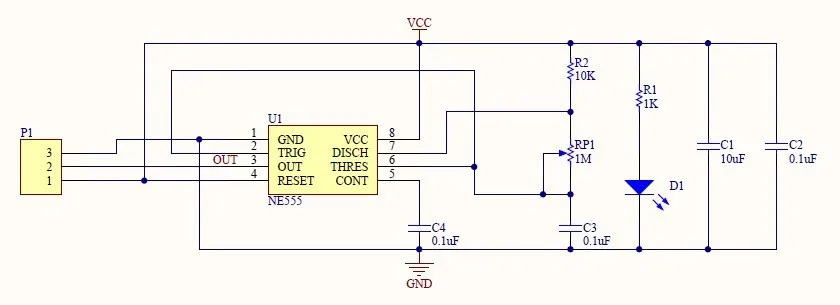 Модуль Регулируемый генератор импульсов 1 шт 5 V-12 V NE555 частоты для Arduino New